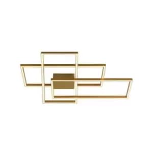 Image of Larissa Lighting - Larissa Kalo LED Ceiling Light 55W 3000K Aluminium Golden Leaf