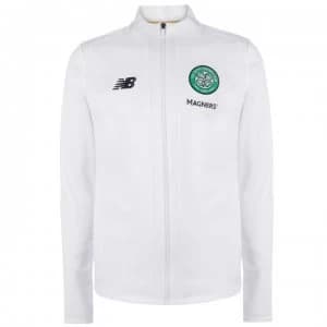 Image of New Balance Celtic Walk Out Jacket 2019 2020 - White