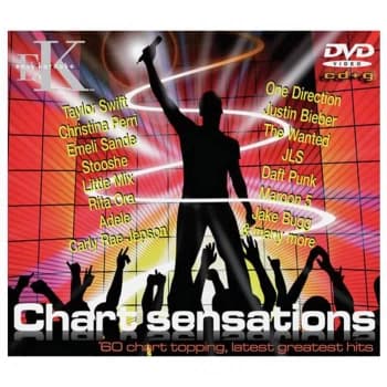 Image of Easy Karaoke Chart Sensations CD+G and DVD Pack