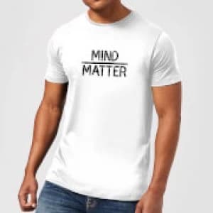 Image of Mind Over Matter T-Shirt - White - 3XL