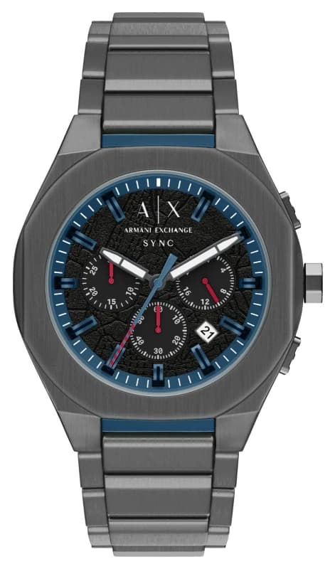 Image of Armani Exchange AX4295 Quartz Chronograph (44mm) Textured Watch