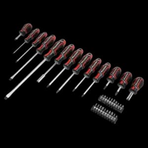 Image of Screwdriver & Bit Set33 Piece GripMax