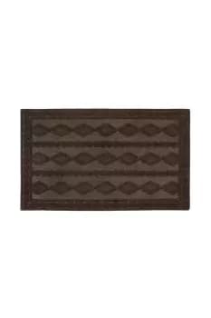 Image of Knit Rubber Backed Indoor Doormat 40x60cm Brown