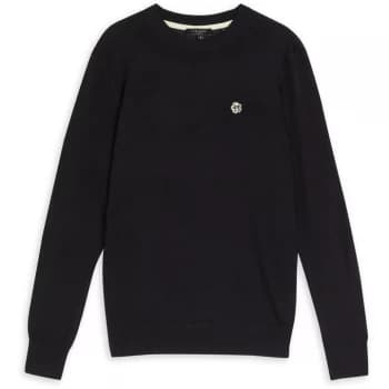 Image of Ted Baker Cardiff Crew Sweater - NAVY