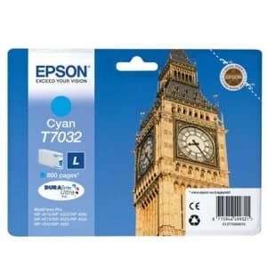Image of Epson Big Ben T7032 Cyan Ink Cartridge