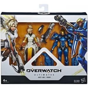 Image of Overwatch Ultimates 2 Pack Pharah & Mercy Action Figure Set