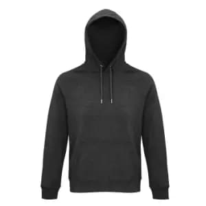 Image of SOLS Unisex Adult Stellar Organic Hoodie (XL) (Charcoal Marl)