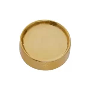 Image of Hammered Gold Finish Soap Dish
