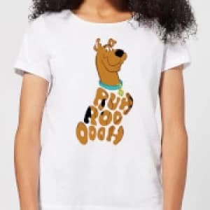 Image of Scooby Doo RUHROOOOOH Womens T-Shirt - White - 3XL