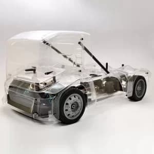 Image of Hobao Hyper Epx 1/10 Cab Truck Roller W/Unassembled Clearbody