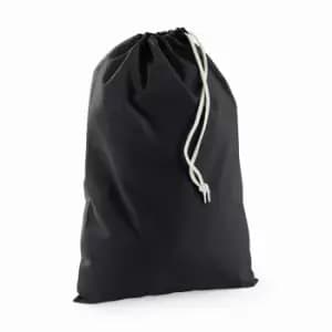 Image of Cotton Stuff Bag - 0.25 To 38 Litres (L) (Black) - Westford Mill