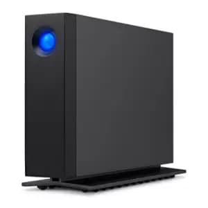 Image of LaCie d2 Professional 10TB External Portable Hard Drive/HDD - Black