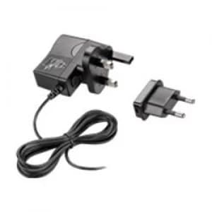 Image of Plantronics SPARE,MX10 M12,UK/EURO,AC/DC ADAPTOR