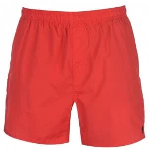 Image of French Connection Swimming Shorts Mens - Red