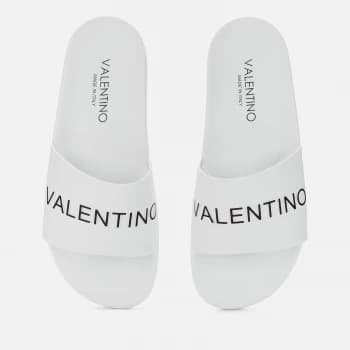 Image of Valentino Shoes Mens Slide Sandals - White - UK 10