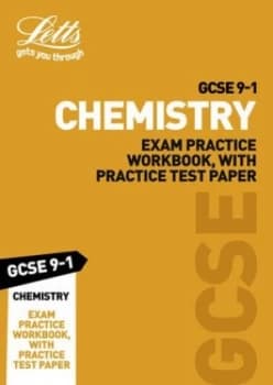 Image of GCSE 9-1 chemistry Exam practice workbook with practice test paper by