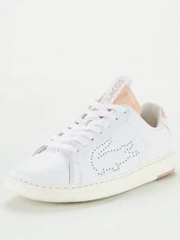 Image of Lacoste Carnaby Evo Light Trainers - White/Natural