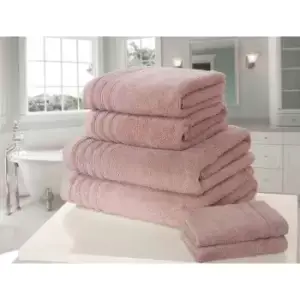 Image of Rapport Home Furnishings So Soft Towel Bale 500gsm - 6 Piece - Dusty Pink