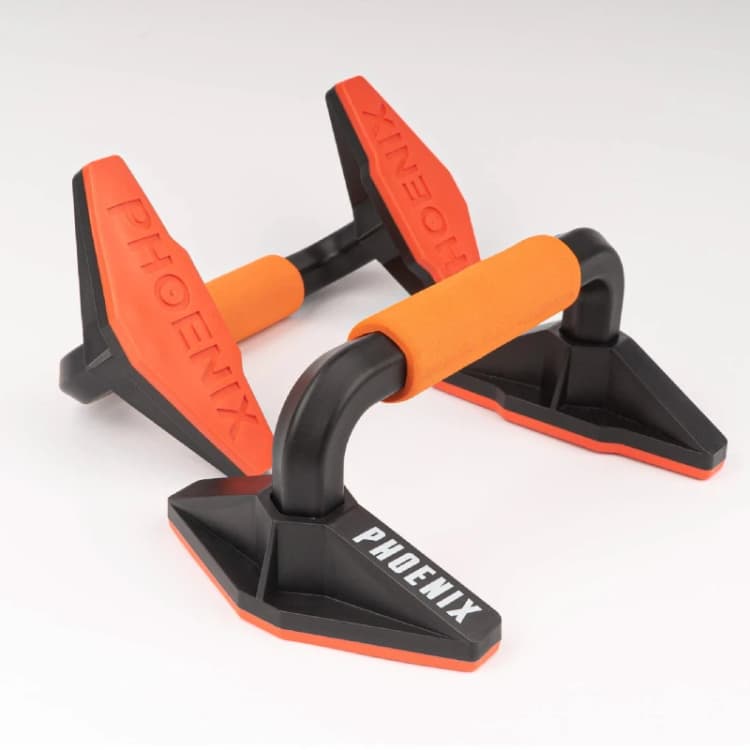 Image of Phoenix Fitness Push Up Bars Black unisex