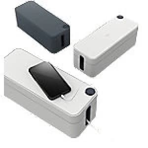 Image of Durable Cable Box Cavoline Box L Graphite