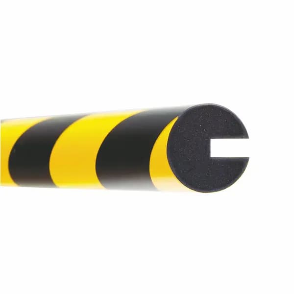 Image of ESE Direct Push-Fit Extended Trapeze Impact Protection Profiles 40x80mm - 1m Lengths 422.15.601 Impact Protection