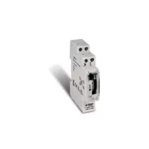Image of Interruttore Orario 1 Din Giornaliero Cav 15' Con Rc PERRY ELECTRIC 1IO0171