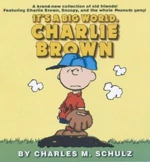 Image of Its a Big World Charlie Brown by Charles M Schulz Book