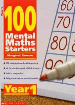 Image of 100 Mental Maths Starters by Margaret Gronow Paperback