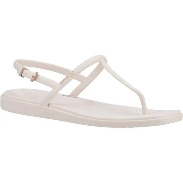 Image of Crocs Womens Miami Lightweight Thong Flip Flops UK Size 8 (EU 41-42) Dew CRC517-DEW-8