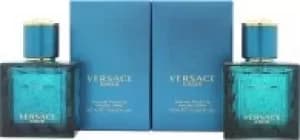 Image of Versace Eros Gift Set 2 x 30ml Eau de Toilette