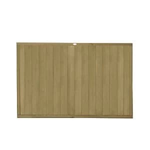 Image of Forest Garden Pressure Treated Tongue & Groove Vertical Fence Panel - 6 x 4ft Pack of 3