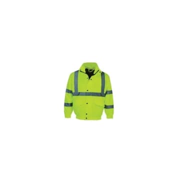 Image of Hi-vis CL3 Bomber Jacket (EN20471) Yellow - 2XL