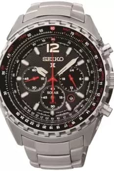 Image of Mens Seiko Prospex Chronograph Solar Powered Watch SSC261P1