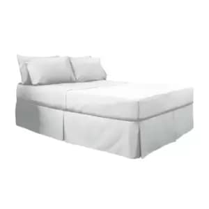 Image of Belledorm 200 Thread Count Egyptian Blend Platform Valance (Single) (White)