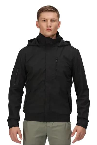 Image of Regatta 'Feelding' Isotex Stretch Waterproof Jacket Black
