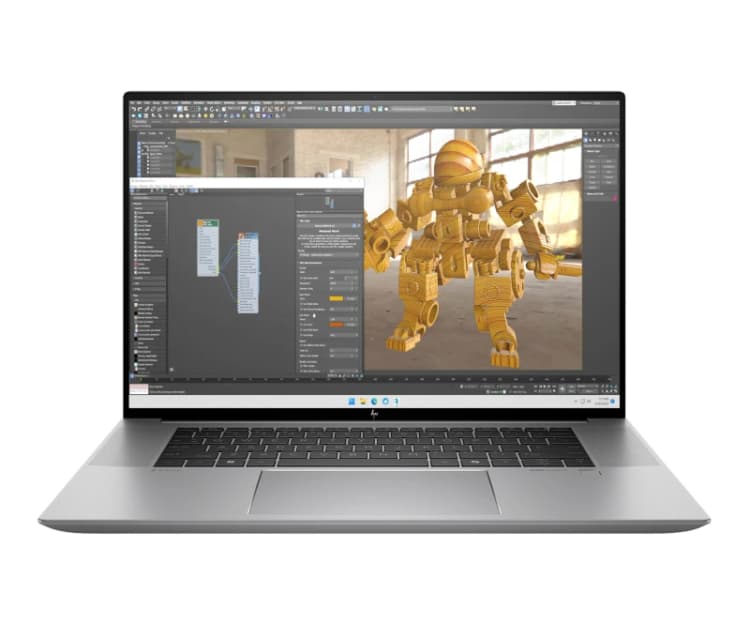 Image of HP ZBook Studio G11 Intel Core Ultra 9 185H Mobile workstation 40.6cm (16") WQUXGA 64GB DDR5-SDRAM 1TB SSD NVIDIA RTX 3000 Ada WiFi 7 (802.11be