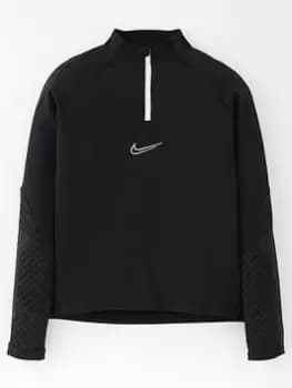 Image of Boys, Nike Junior Strike Drill Top, Black, Size L