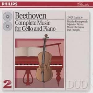 Image of Ludwig Van Beethoven - COMPLETE CELLO & PIANO MUSIC by Ludwig van Beethoven CD Album