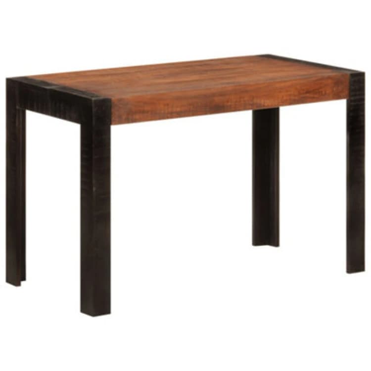 Image of Vidaxl Dining Table Honey Brown 120X60X76cm Solid Wood Mango, Brown 356292