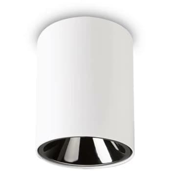 Image of Ideal Lux Nitro - LED 1 Light Round Surface Mounted Downlight White