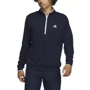 Image of adidas Quarter-Zip Sweatshirt - collegiate navy - 2XL