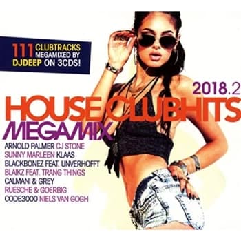 Image of Various Artists - House Clubhits Megamix 2018 CD