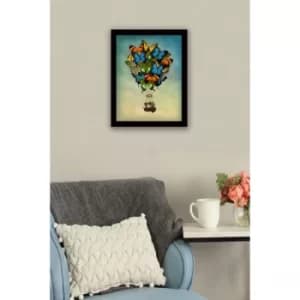 Image of SC0116 Multicolor Decorative Framed MDF Painting