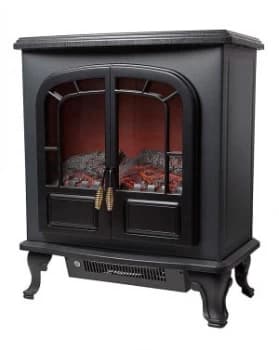 Image of Warmlite 2000W Log Effect Black Stove
