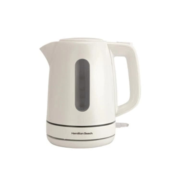 Image of Hamilton Beach, Electric Kettle, Compact, 1L, White, Hb3038W1