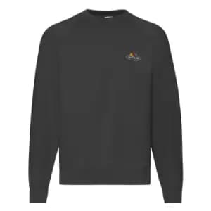 Image of Fruit of the Loom Mens Vintage Logo Set-in Sweatshirt (XL) (Black)