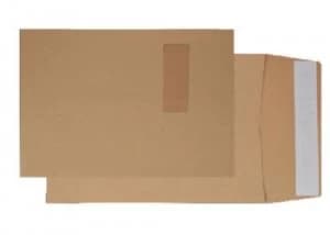 Image of Blake Gusset Pocket Peel and Seal Window Manilla C4 PK125