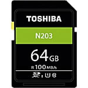 Image of Toshiba SDXC Flash Memory Card N203 64GB