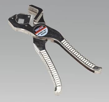 Image of Sealey HCA25 Rubber & Reinforced Hose Cutter Ø3-25mm Die Cast Alloy