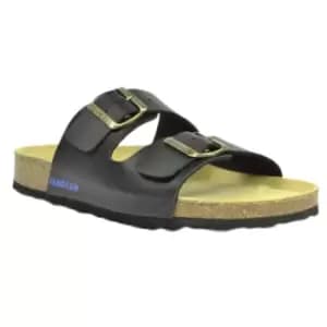 Image of Sanosan Mens Aston Sano Sandals (11 UK) (Navy/Brown)